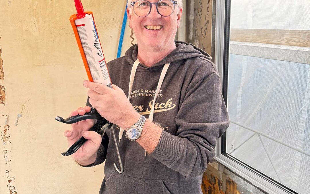 Manchmal sagt man Danke nicht mit Worten, sondern mit Anpacken.